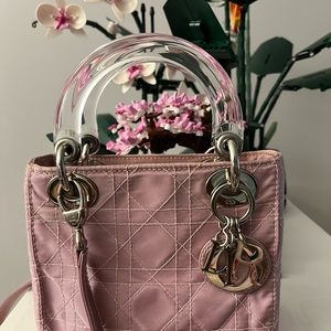 Vintage Pink Nylon Lady Dior